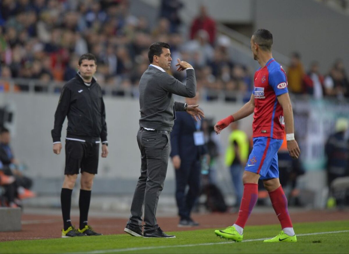 FOTO Contra, ca Mourinho, după golul lui Hanca + superstiția la care a apelat tehnicianul lui Dinamo