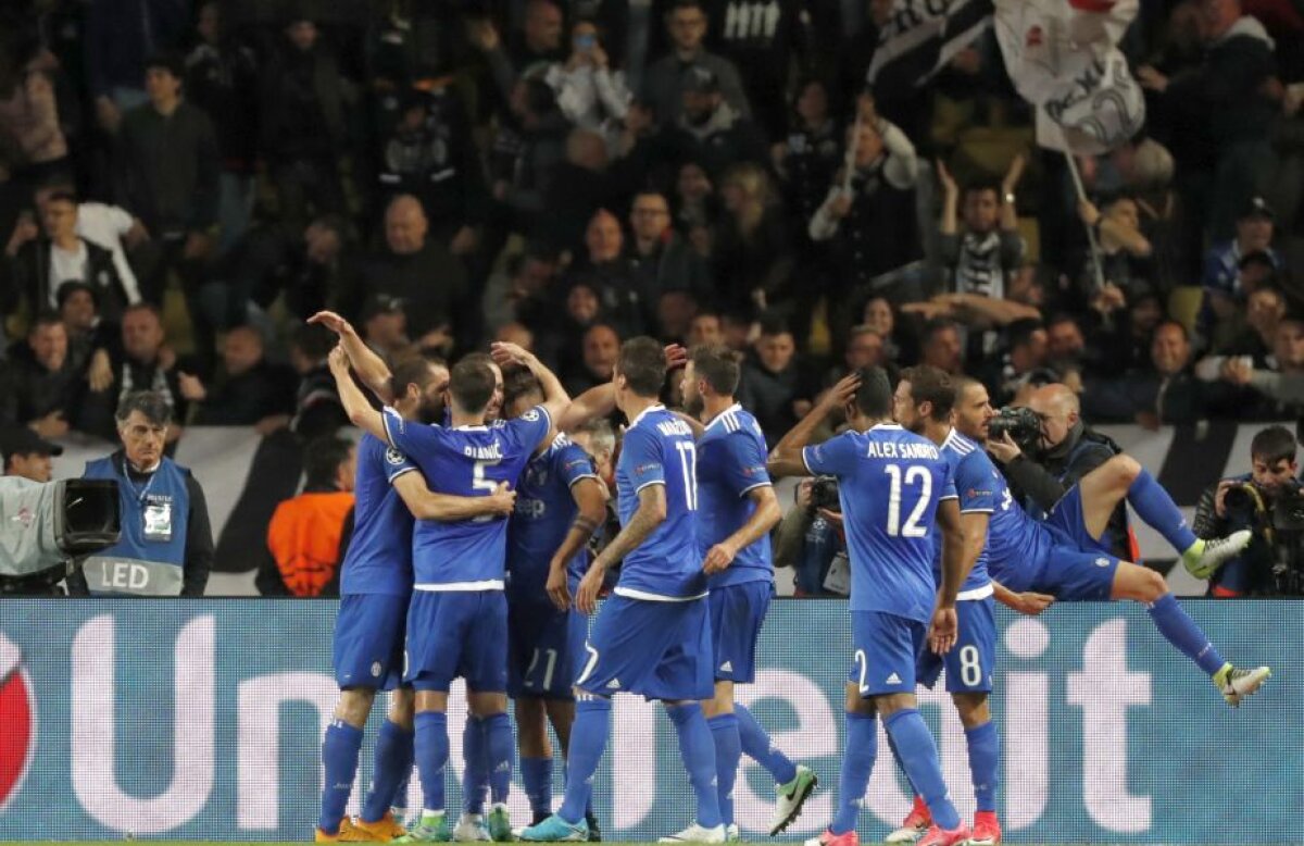 FOTO + VIDEO Killer instinct » Cu un Higuain în zi mare, Juventus o învinge pe Monaco și e 90% calificată în finală!  » La un pas de șocul Real - Juve