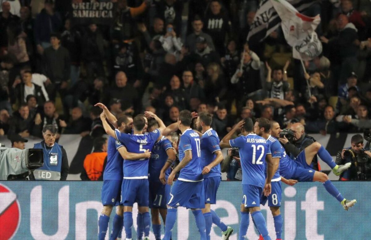 FOTO + VIDEO Killer instinct » Cu un Higuain în zi mare, Juventus o învinge pe Monaco și e 90% calificată în finală!  » La un pas de șocul Real - Juve