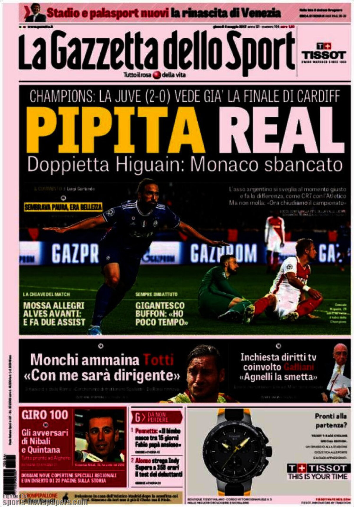 Ce scriu azi ziarele de sport din lume (4 mai 2017)