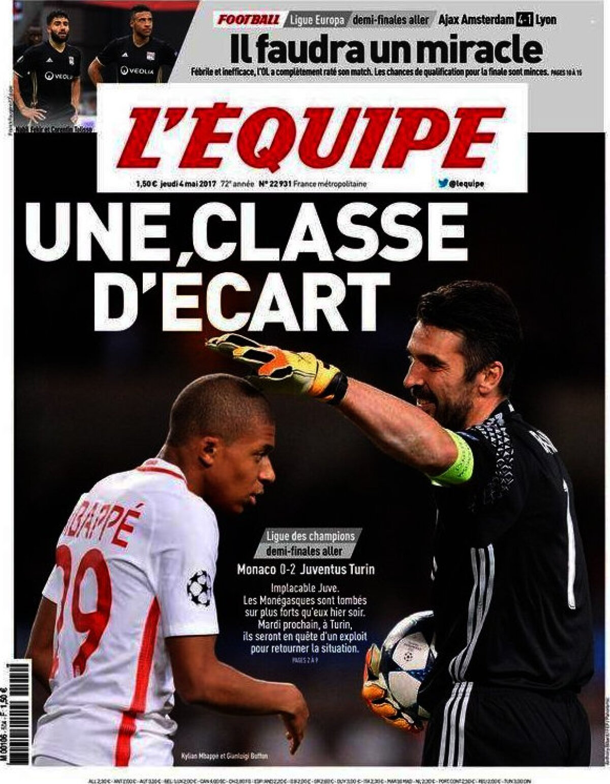 Ce scriu azi ziarele de sport din lume (4 mai 2017)