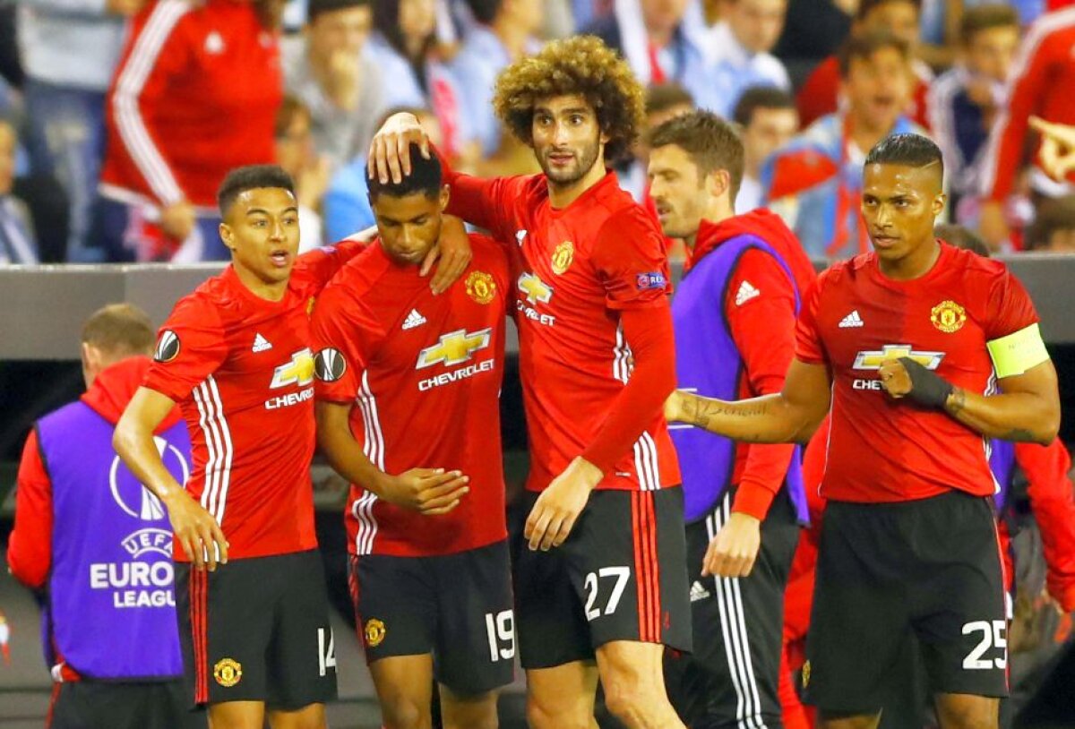 VIDEO+FOTO Manchester United face primul pas spre finala Europa League! Englezii au învins Celta Vigo, scor 1-0