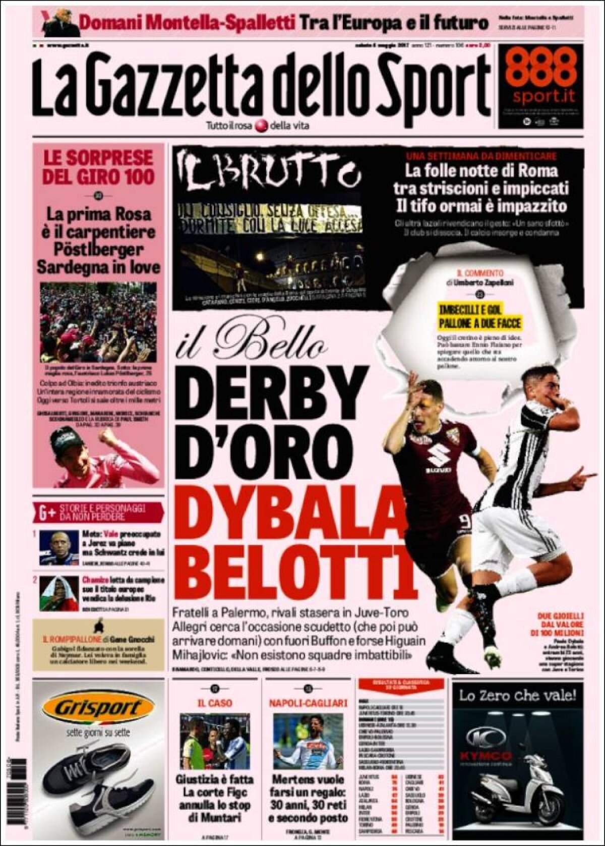 Ce scriu azi ziarele de sport din lume (6 mai 2017)