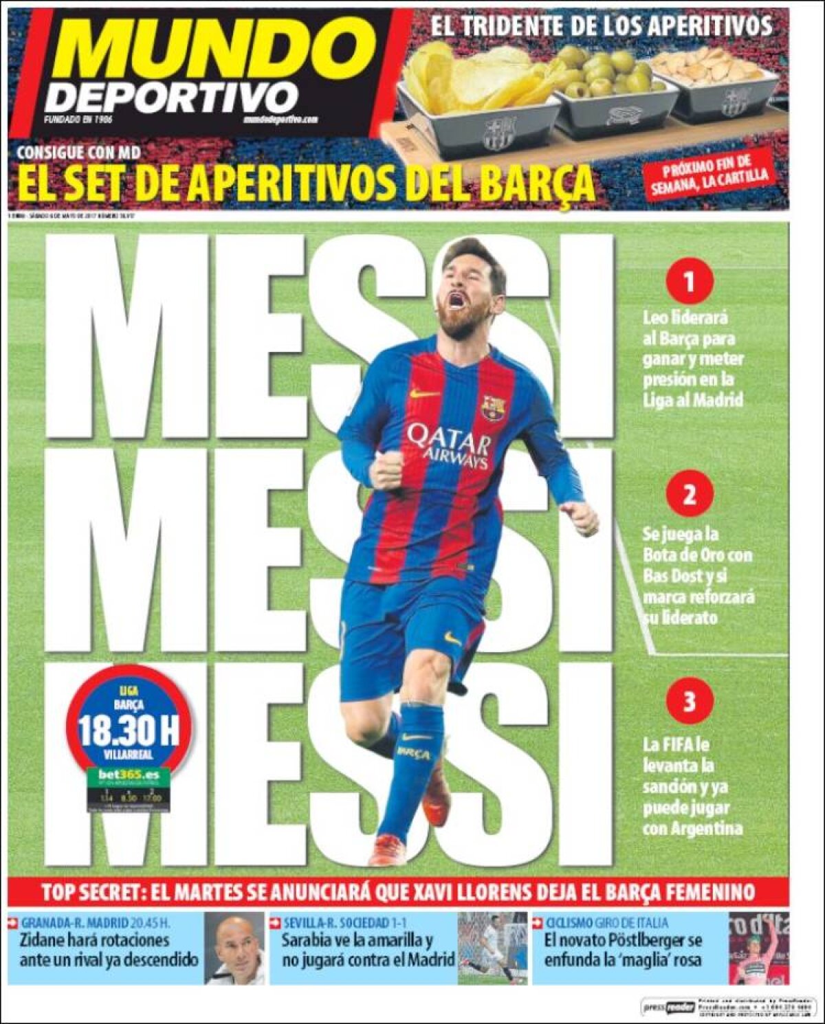 Ce scriu azi ziarele de sport din lume (6 mai 2017)