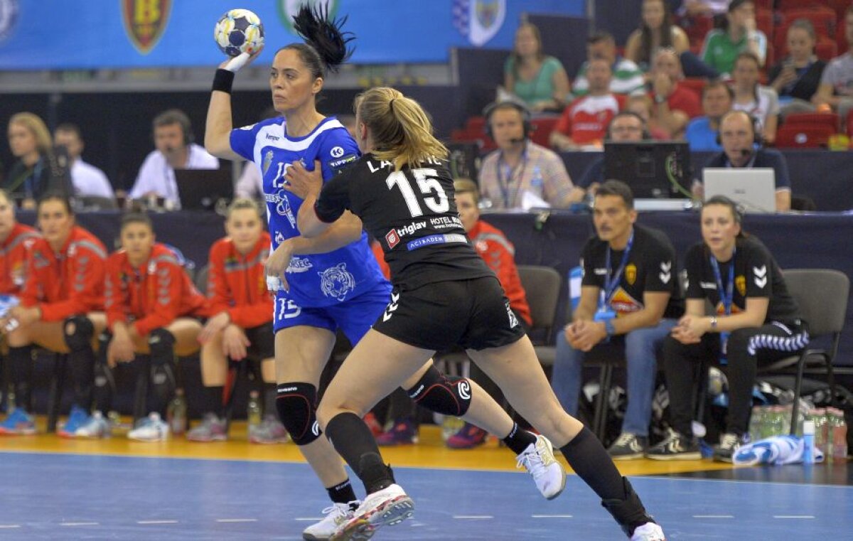 GALERIE FOTO Rătăcite pe teren » CSM pierde în semifinalele Ligii, cu Vardar, într-un meci în care nu a avut nicio șansă! Când e finala mică, împotriva lui Buducnost