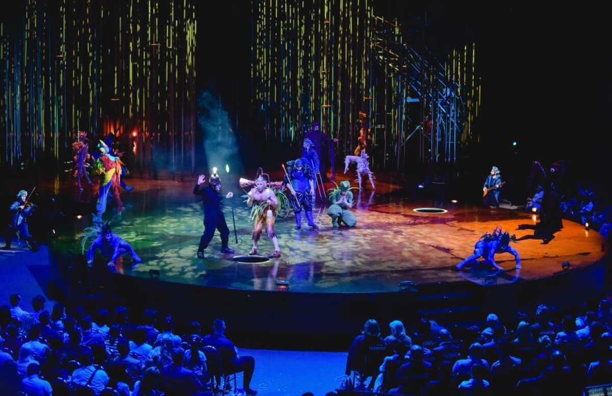 FOTO Un show care-ți taie răsuflarea! Spectacolul Cirque du Soleil a oferit momente incredibile: publicul a rămas cu sufletul la gură