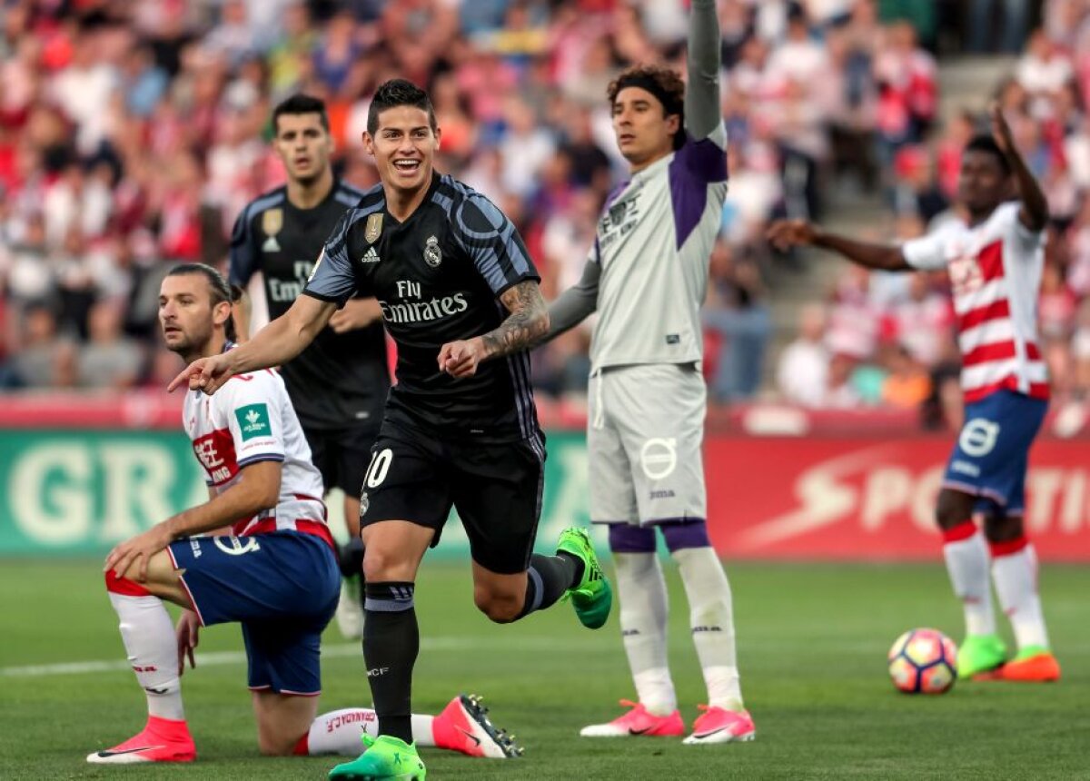 VIDEO+FOTO » Real Madrid un nou pas spre titlu după victoria categorică cu Granada, scor 4-0