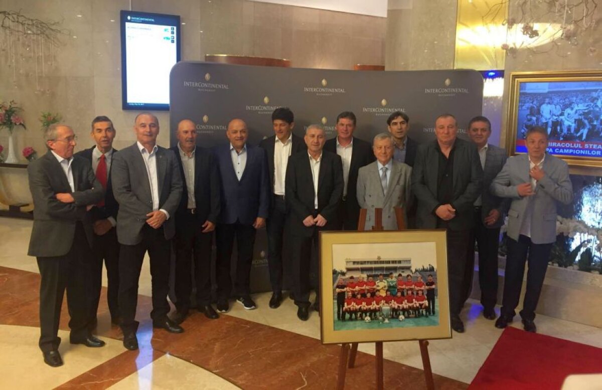 VIDEO + FOTO Jucătorii Stelei '86 s-au întâlnit pentru a sărbători 31 de ani de la câștigarea CCE: "Hai, Steaua! Putem spune «Steaua», că e a noastră"