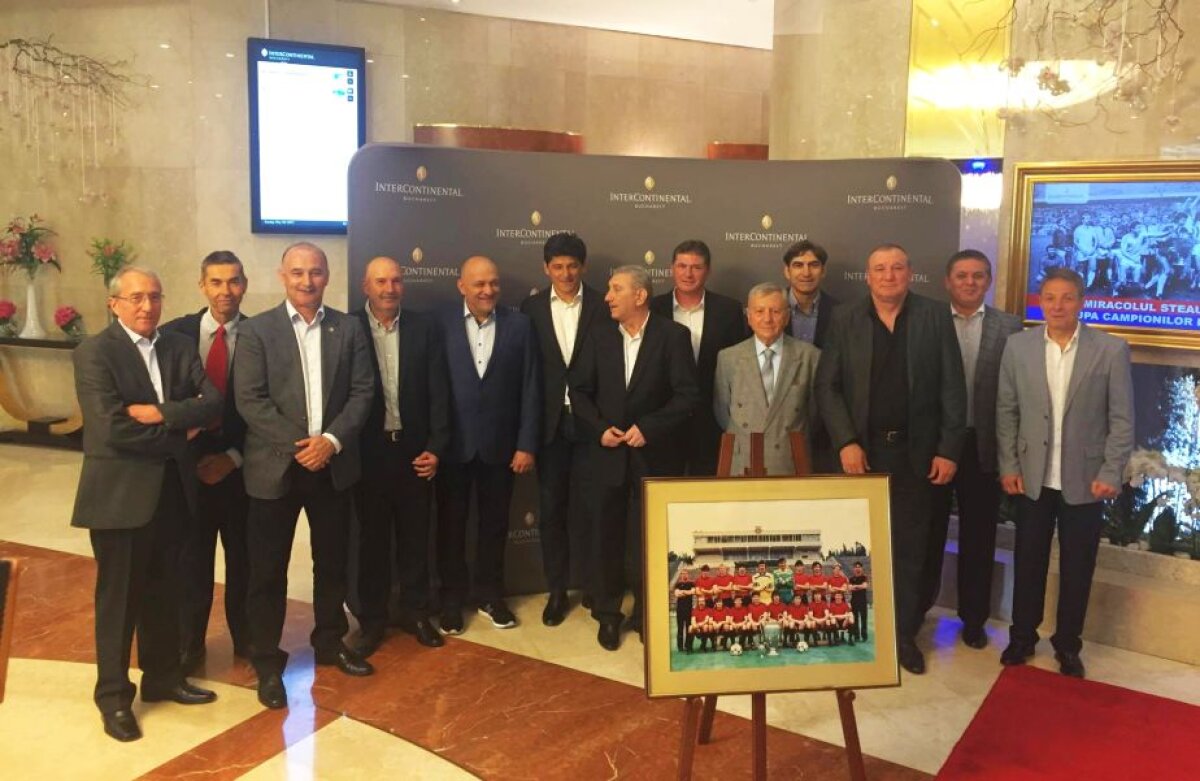 VIDEO + FOTO Jucătorii Stelei '86 s-au întâlnit pentru a sărbători 31 de ani de la câștigarea CCE: "Hai, Steaua! Putem spune «Steaua», că e a noastră"