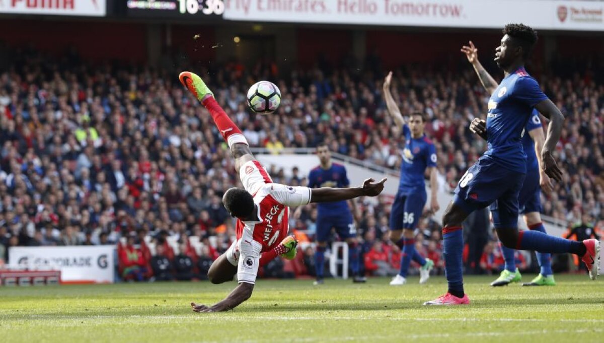 VIDEO + FOTO United a cedat pe Emirates cu Arsenal: prima înfrângere după 25 de meciuri pentru Mourinho! 