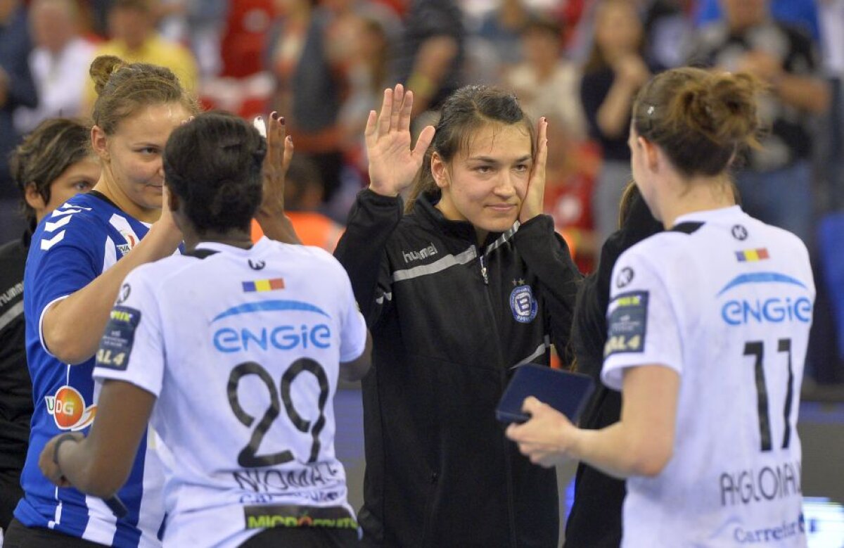 GALERIE FOTO Au luat bronzul! Fetele de la CSM București s-au impus clar în finala mică jucată cu Buducnost