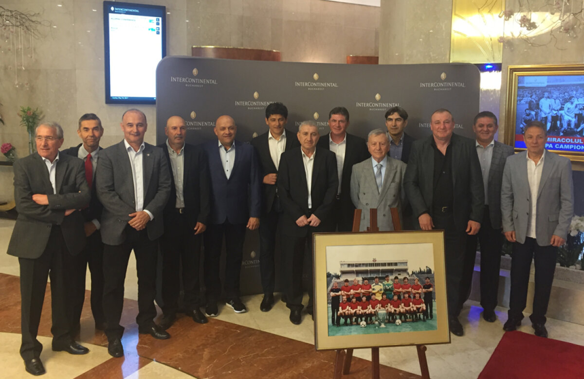 FOTO Petrecere fără erou » Duckadam nu a participat la evenimentul care a celebrat 31 de ani de la victoria în Cupa Campionilor