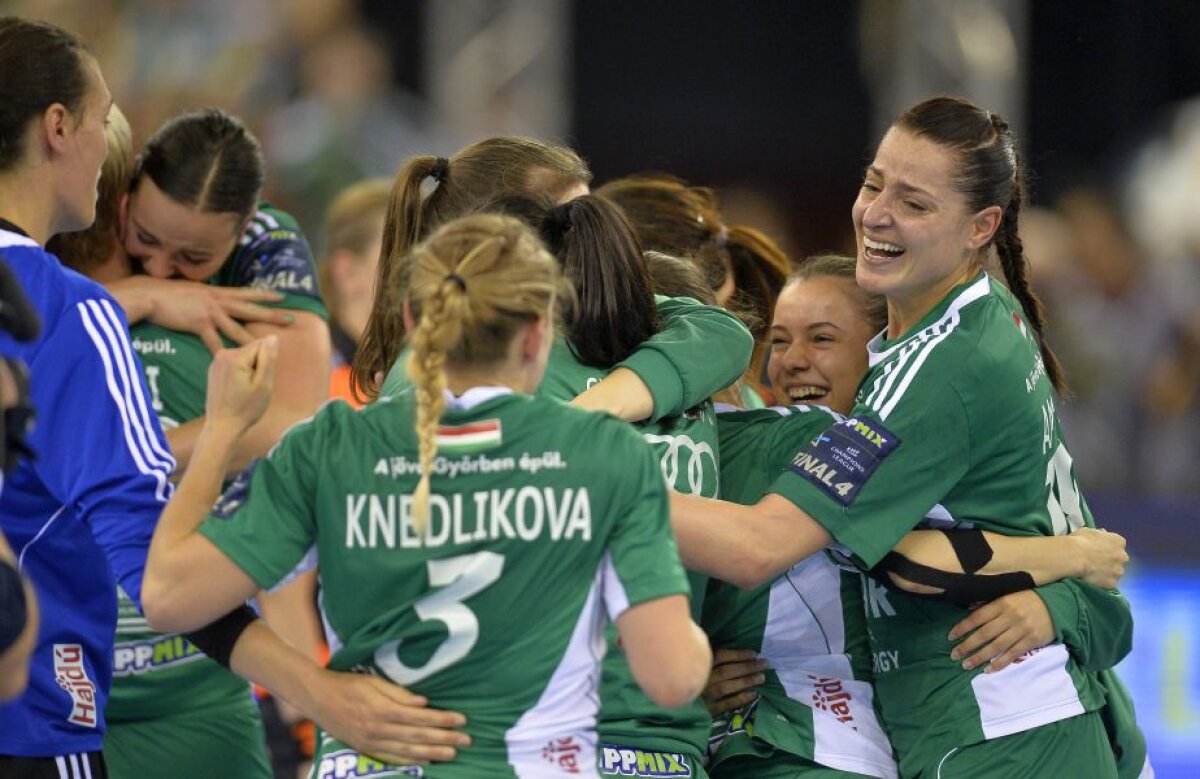 FOTO Budapesta în sărbătoare: Gyor câștigă Liga Campionilor după o finală dramatică cu Vardar Skopje, decisă în prelungiri!