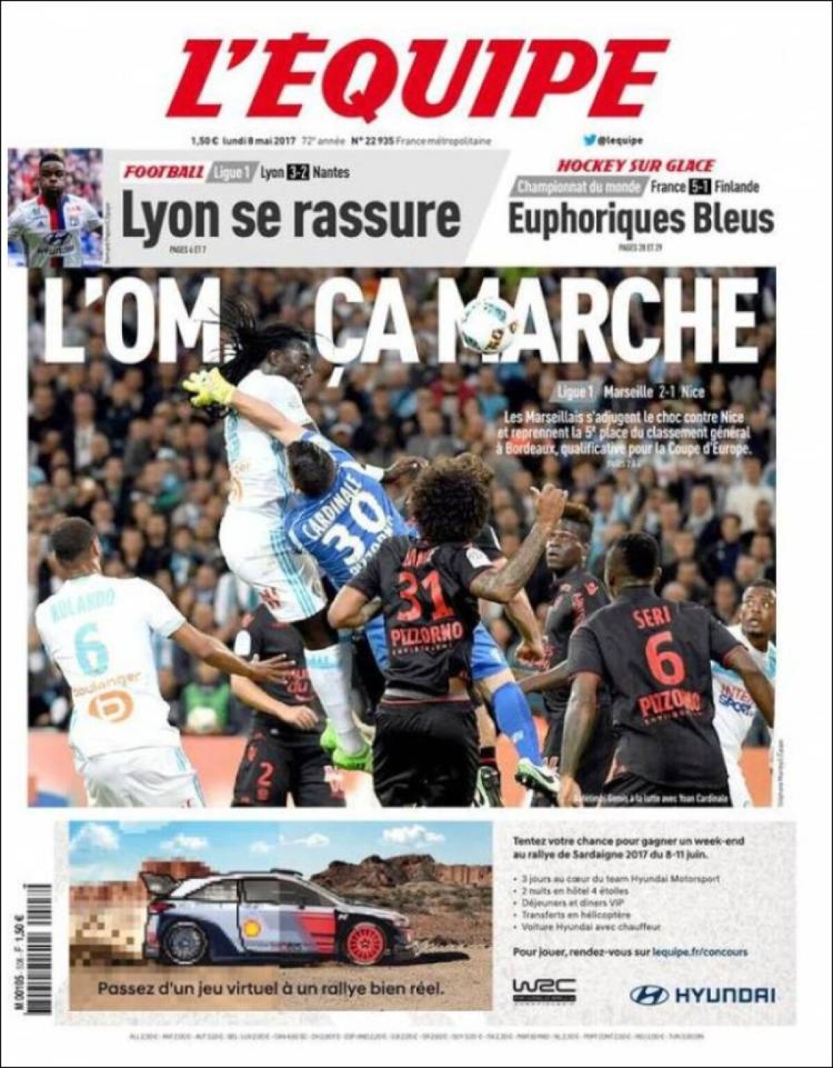 Ce scriu azi ziarele de sport din lume (8 mai 2017)