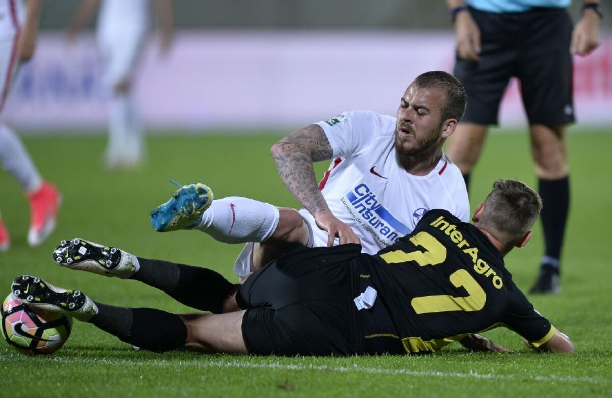 VIDEO+FOTO FCSB rezistă! Victorie cu Astra în deplasare, 1-0, iar totul se joacă în ultima rundă!