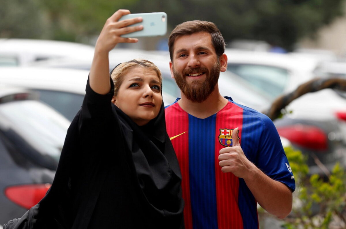 FOTO & VIDEO Au început problemele pentru copia fidelă a lui Messi » A ajuns la poliţie!
