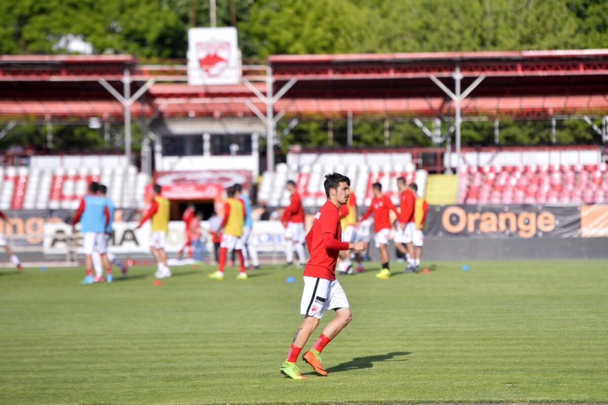 VIDEO+FOTO Omul de bază al lui Dinamo, incert pentru meciul cu Astra: "Vom vedea ce vom face"
