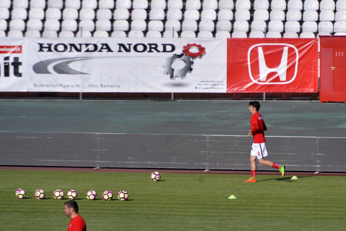 VIDEO+FOTO Omul de bază al lui Dinamo, incert pentru meciul cu Astra: "Vom vedea ce vom face"