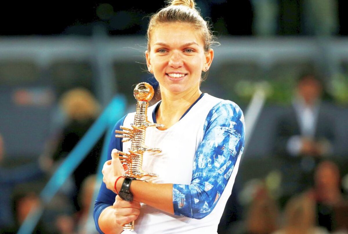 BRAVO, SIMO! Regină la Madrid! Halep își apără trofeul după o finală fulminantă cu Mladenovici