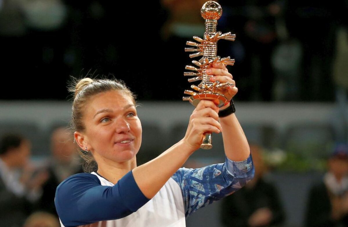 BRAVO, SIMO! Regină la Madrid! Halep își apără trofeul după o finală fulminantă cu Mladenovici