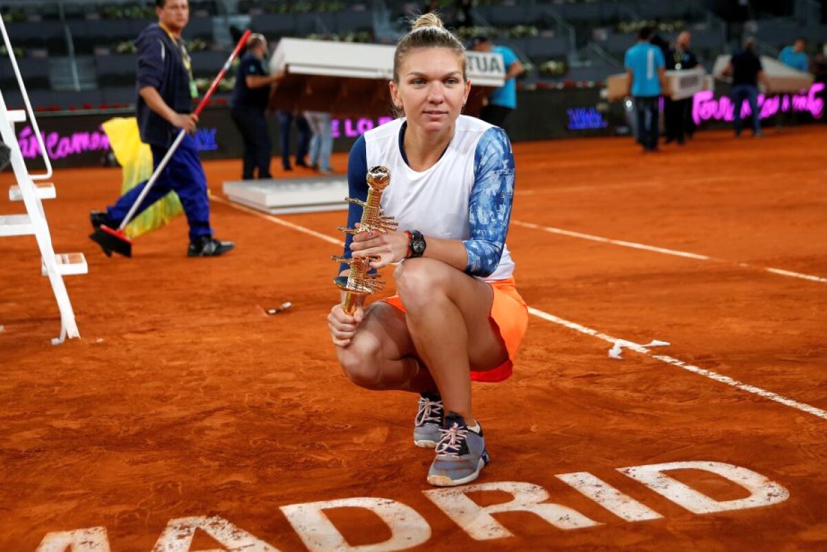 BRAVO, SIMO! Regină la Madrid! Halep își apără trofeul după o finală fulminantă cu Mladenovici