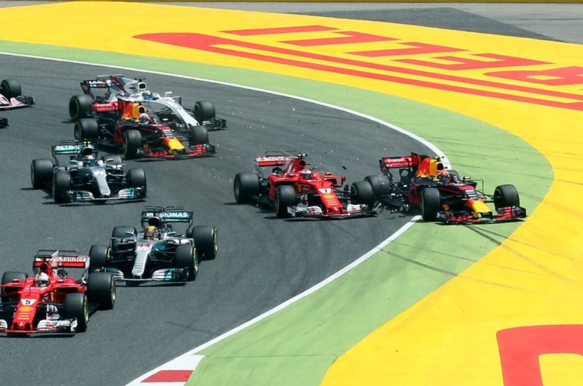 FOTO Spectacol în MP al Spaniei » Hamilton triumfă după un duel la limită cu Vettel! Cum arată clasamentul