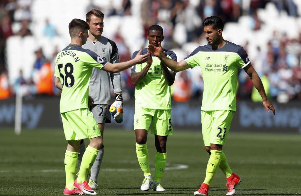 VIDEO+FOTO Liverpool, tot mai aproape de calificarea în Liga Campionilor » Victorie categorică împotriva lui West Ham