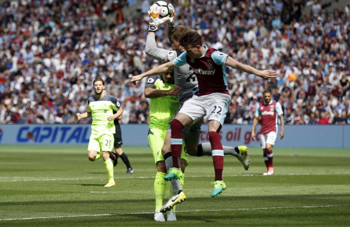 VIDEO+FOTO Liverpool, tot mai aproape de calificarea în Liga Campionilor » Victorie categorică împotriva lui West Ham