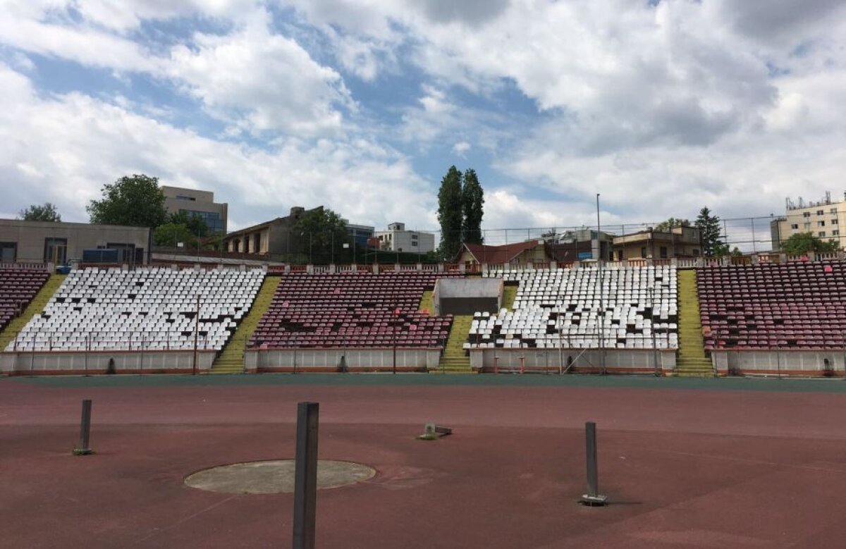 GALERIE FOTO » Dinamoviștii n-au mai așteptat demolarea! Și-au luat singuri suvenirurile