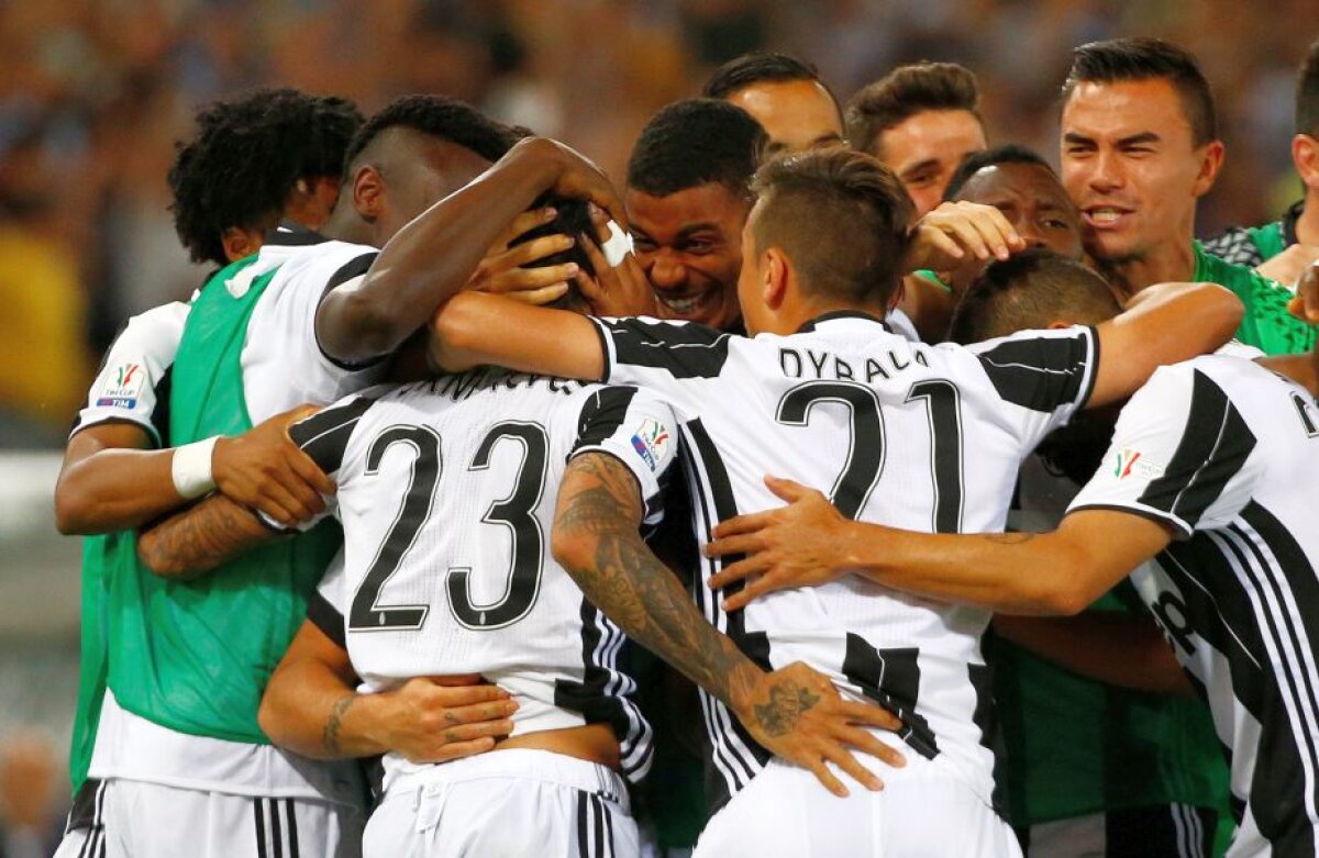 VIDEO + FOTO Juventus nu i-a dat nicio șanșă lui Lazio » Torinezii câștigă a 12-a Cupă din istorie, într-un meci în care Ștefan Radu a jucat 70 de minute