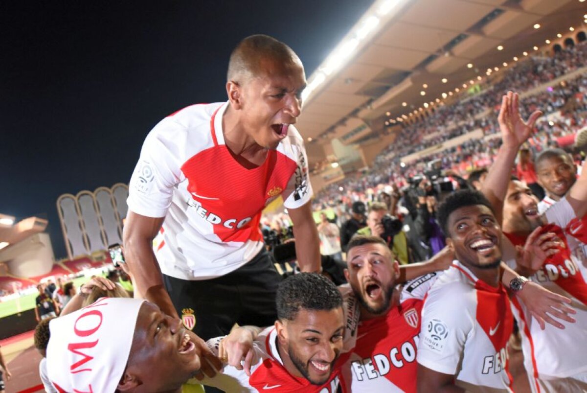 VIDEO+FOTO Performanță remarcabilă: AS Monaco a câștigat cel de-al 8-lea titlu din istorie! Acum un an termina la 31 de puncte de campioana PSG