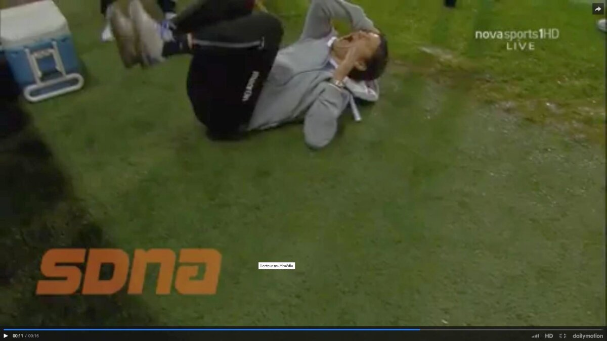 GALERIE FOTO  Violență extremă » Antrenorul unui fost stelist a fost rănit la cap cu o cutie de bere aruncată de ultrașii rivali