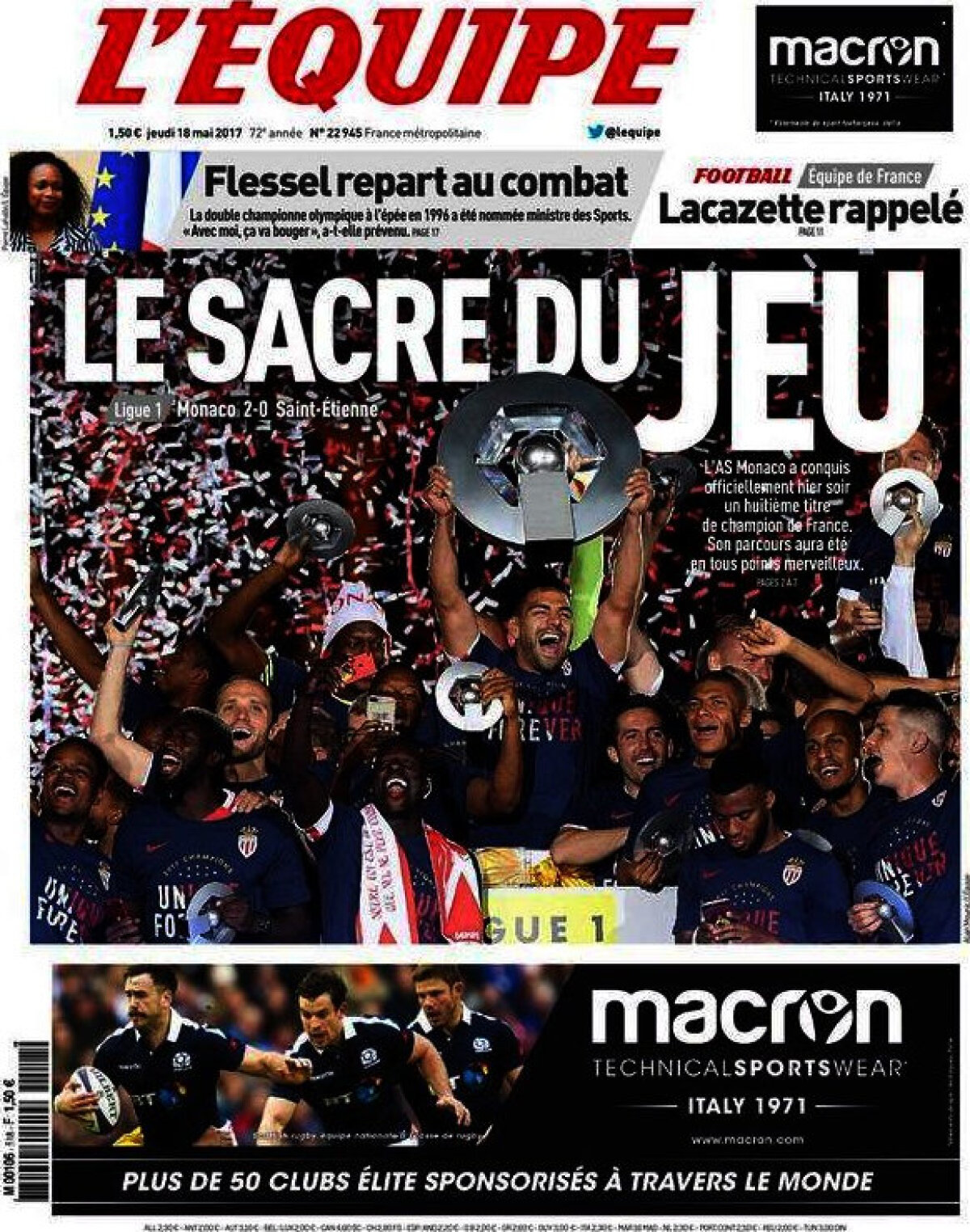 Ce scriu azi ziarele de sport din lume (18 mai 2017)