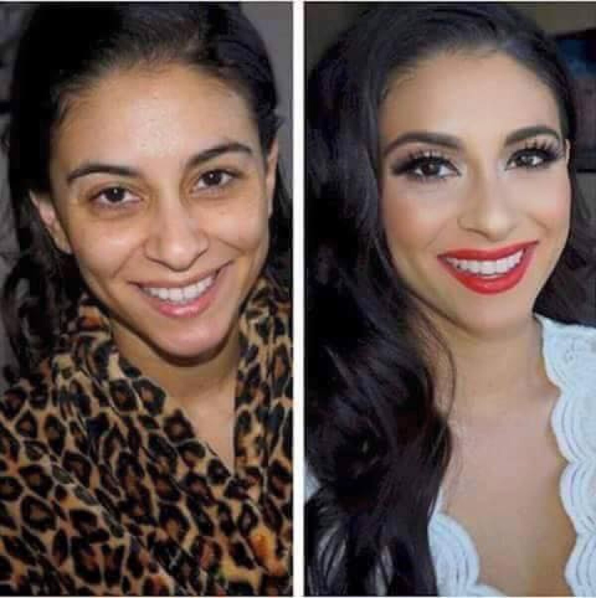 FOTO Diferenţe colosale » Cum arată femeile la prima întâlnire vs cum arată în realitate