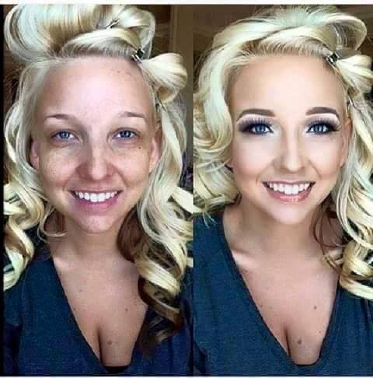 FOTO Diferenţe colosale » Cum arată femeile la prima întâlnire vs cum arată în realitate
