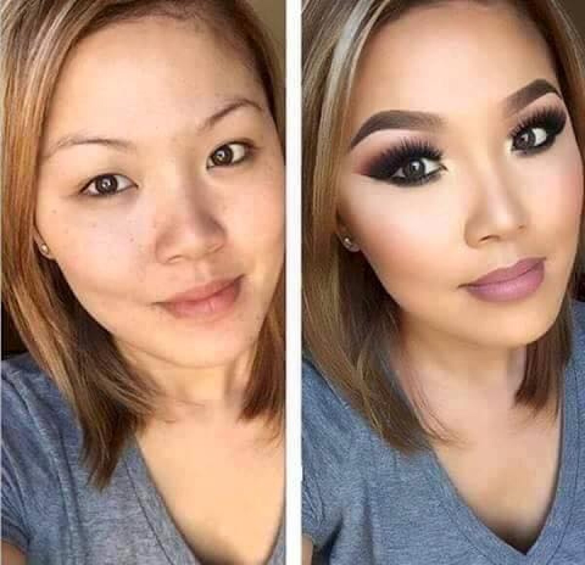 FOTO Diferenţe colosale » Cum arată femeile la prima întâlnire vs cum arată în realitate