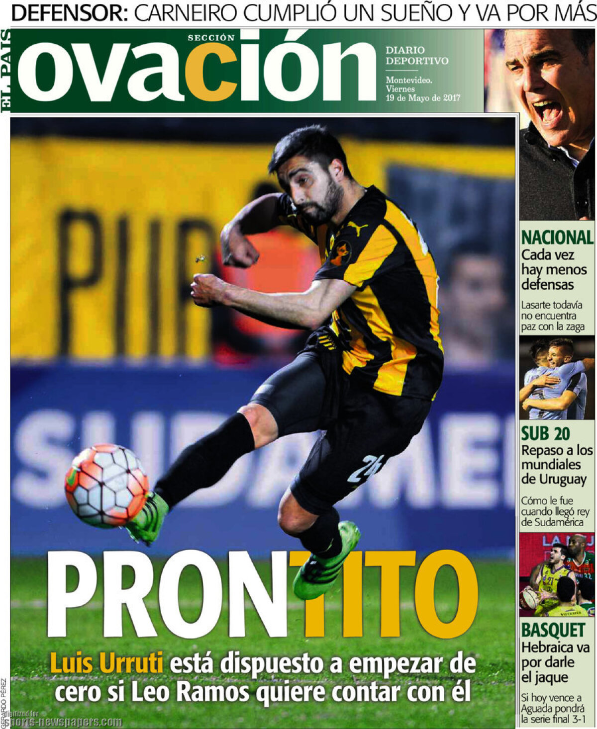 Ce scriu azi ziarele de sport din lume (19 mai 2017)