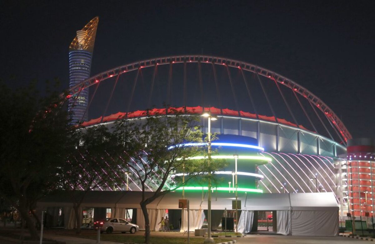 Primul stadion cu aer condiționat pentru Mondialul din Qatar va fi inaugurat azi, cu Hamroun și Xavi » Temperatura scade de la 38 la 26 de grade!