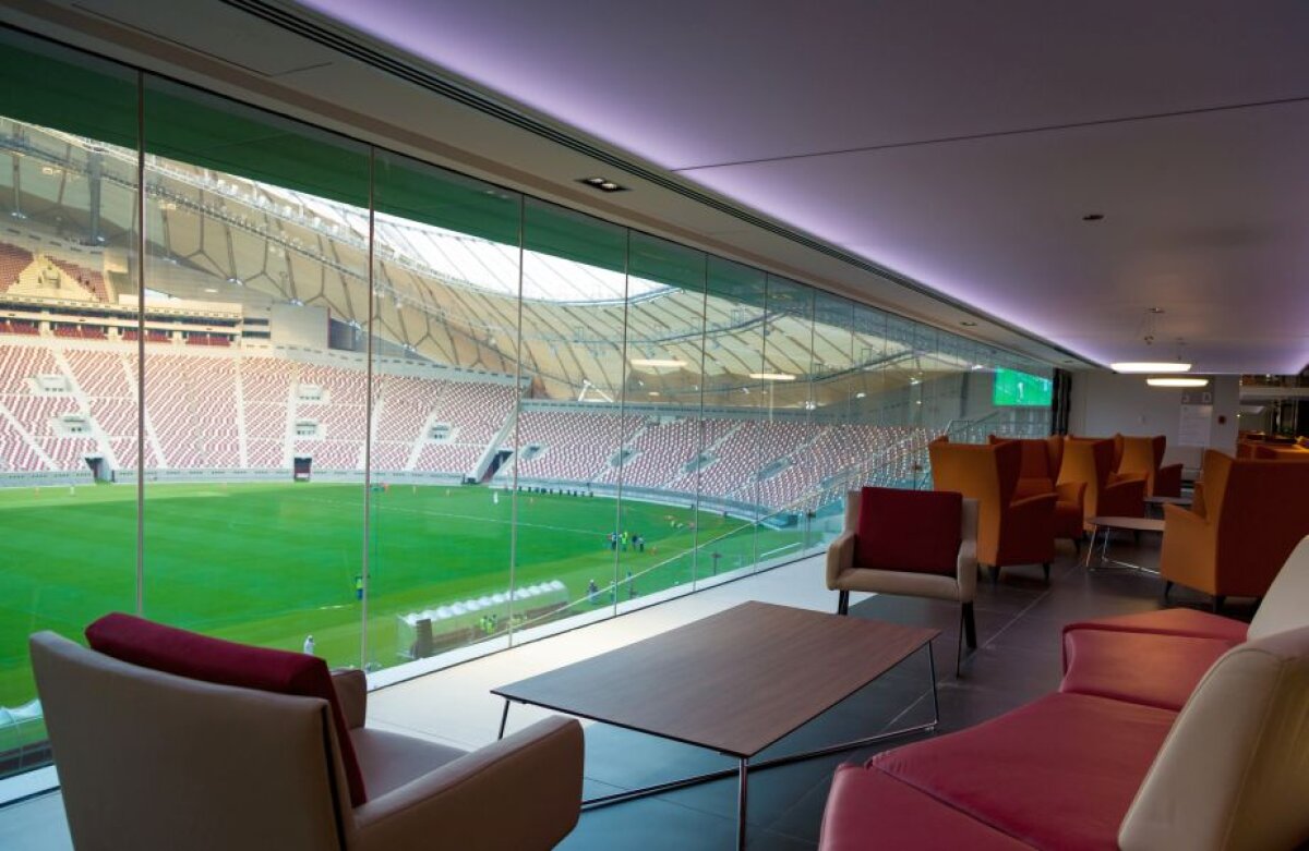 Primul stadion cu aer condiționat pentru Mondialul din Qatar va fi inaugurat azi, cu Hamroun și Xavi » Temperatura scade de la 38 la 26 de grade!