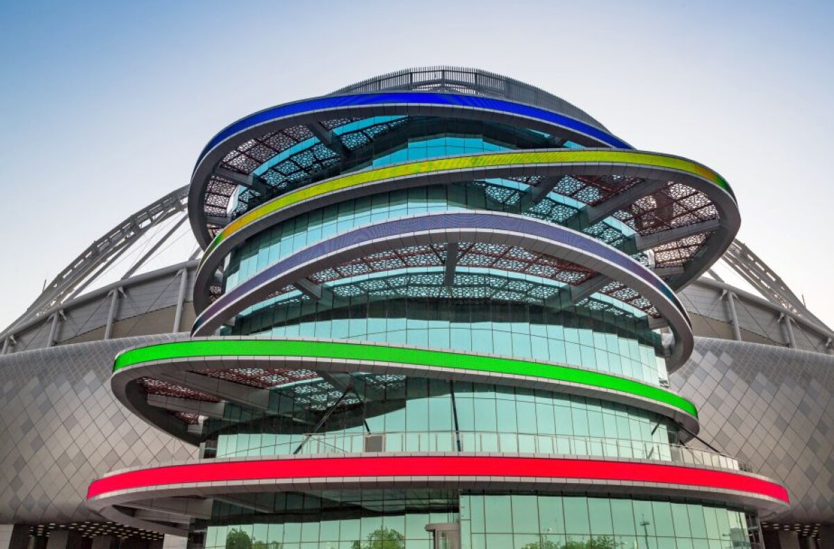 Primul stadion cu aer condiționat pentru Mondialul din Qatar va fi inaugurat azi, cu Hamroun și Xavi » Temperatura scade de la 38 la 26 de grade!