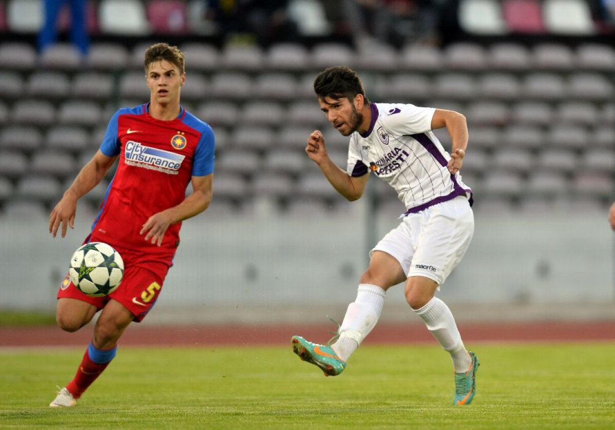 FOTO Dică la penultimul meci pe banca lui SCM Pitești » A învins FCSB 2, scor 3-1