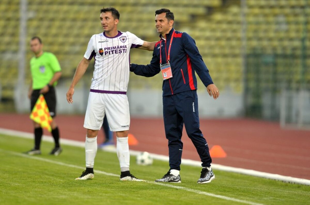 FOTO Dică la penultimul meci pe banca lui SCM Pitești » A învins FCSB 2, scor 3-1