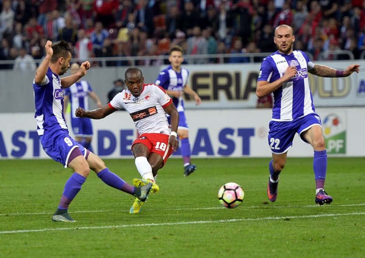 FOTO Două goluri anulate eronat lui Dinamo în finala Cupei Ligii cu ACS Poli Timișoara!