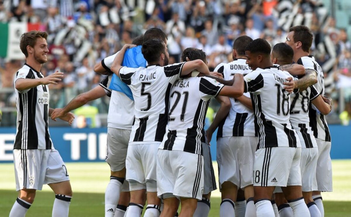 VIDEO+FOTO Sezon de LE6ENDĂ! Record istoric pentru Juventus! Și-a asigurat cel de-al 6-lea titlu consecutiv în meciul cu Crotone