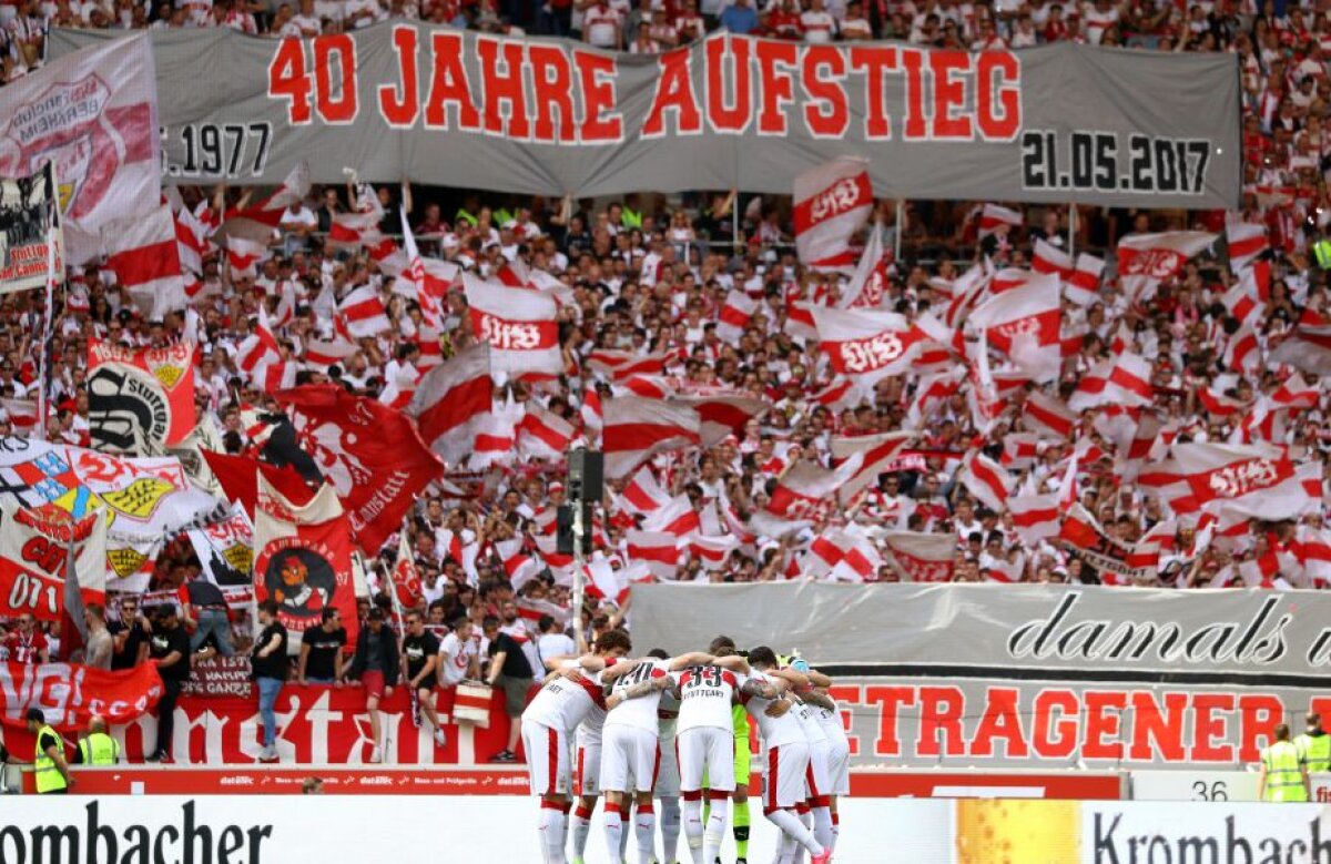 GALERIE FOTO Stuttgart s-a întors în Bundesliga după un singur sezon de "exil' » Imagini superbe cu bucuria fanilor și a jucătorilor