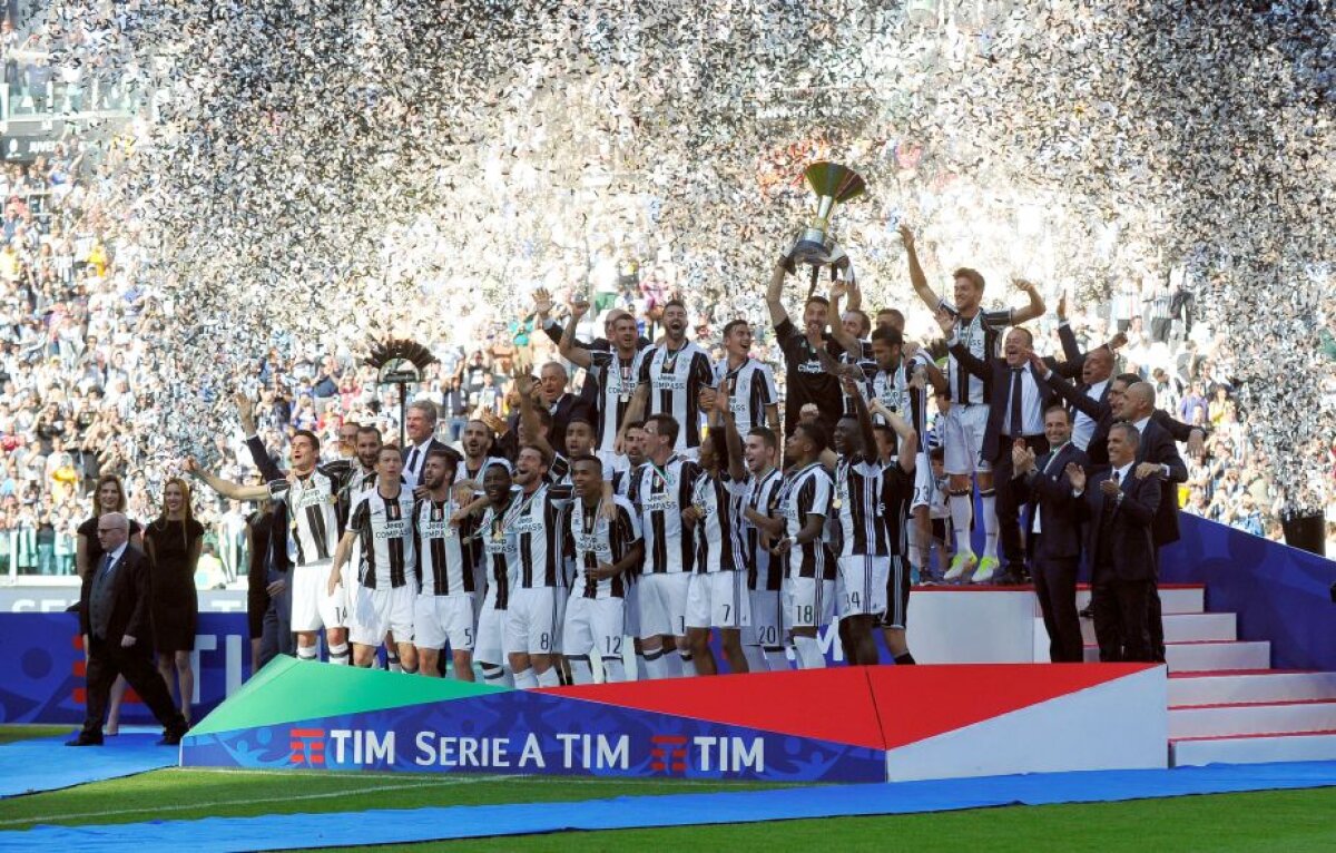 VIDEO+FOTO Sezon de LE6ENDĂ! Record istoric pentru Juventus! Și-a asigurat cel de-al 6-lea titlu consecutiv în meciul cu Crotone