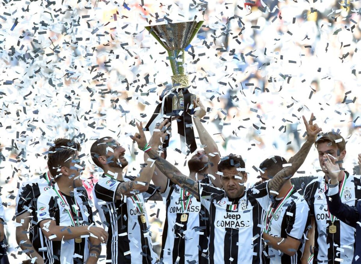 VIDEO+FOTO Sezon de LE6ENDĂ! Record istoric pentru Juventus! Și-a asigurat cel de-al 6-lea titlu consecutiv în meciul cu Crotone