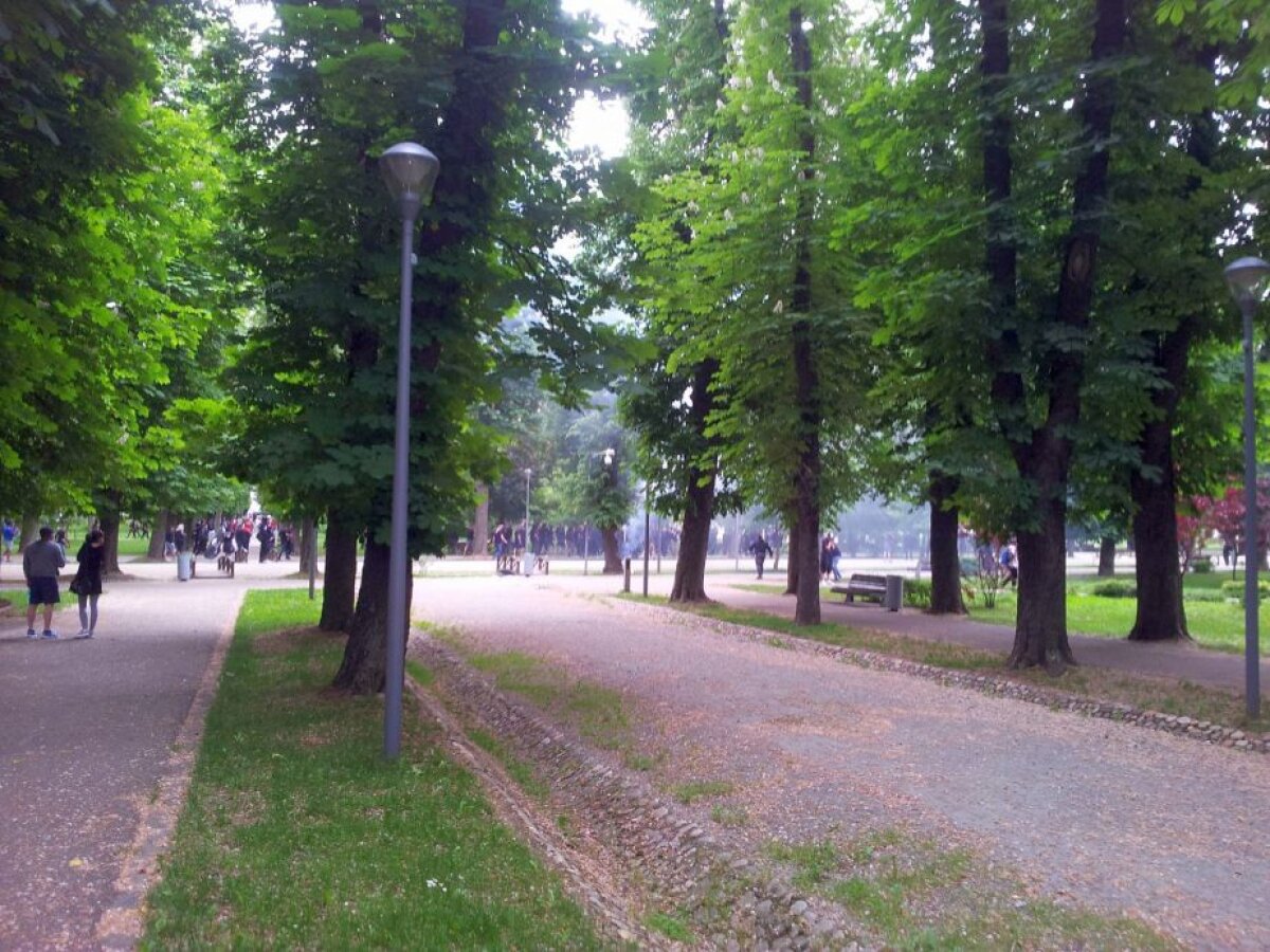 FOTO Bătaie generală între fanii lui ”U” Cluj și cei ai Stelei înaintea finalei ligii la baschet