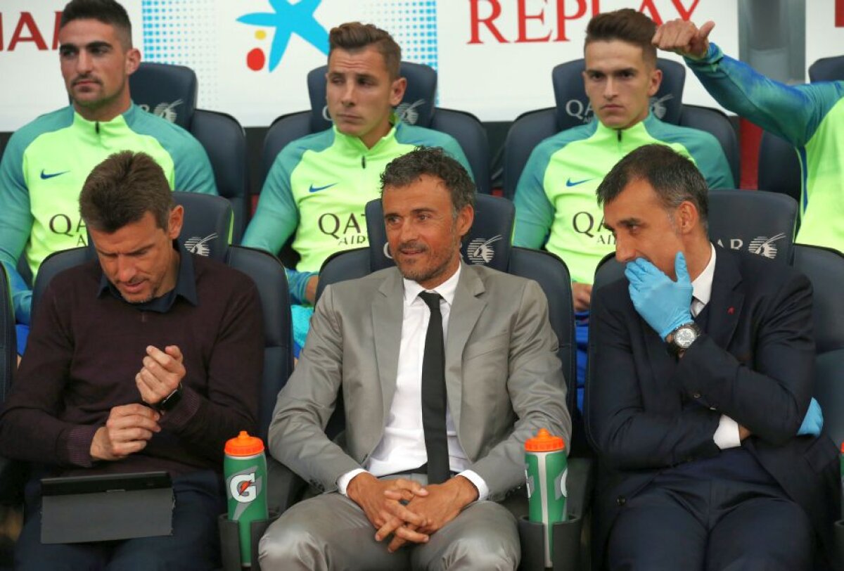 FOTO Fanii Barcelonei au făcut o coregrafie specială pentru Luis Enrique » Spaniolul e la ultimul meci pe banca formației blaugrana