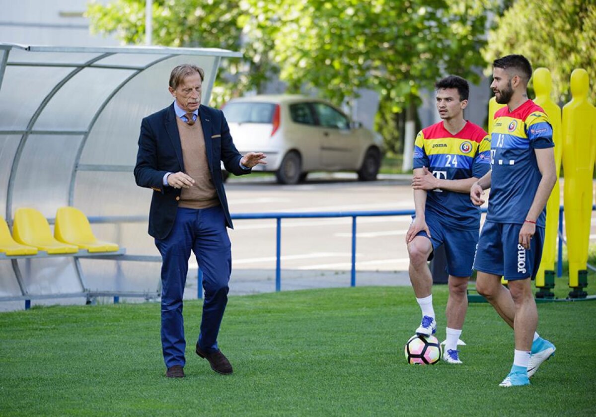 FOTO 5 "tricolori" au ajuns la Mogoșoaia pentru "dubla" cu Polonia și Chile